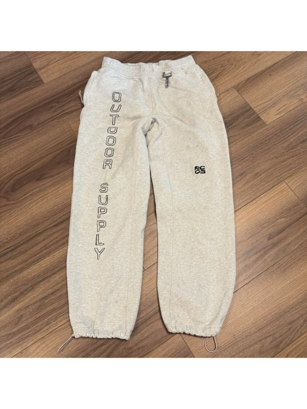RC Outdoor Supply Sweatpants Joggers Gray Mens Medium M Hiking